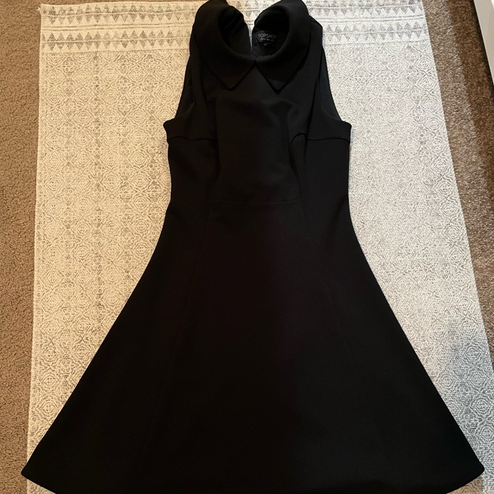 Topshop black dress - size 0